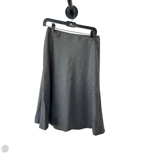 Skirt Midi By Talbots In Grey, Size: 8