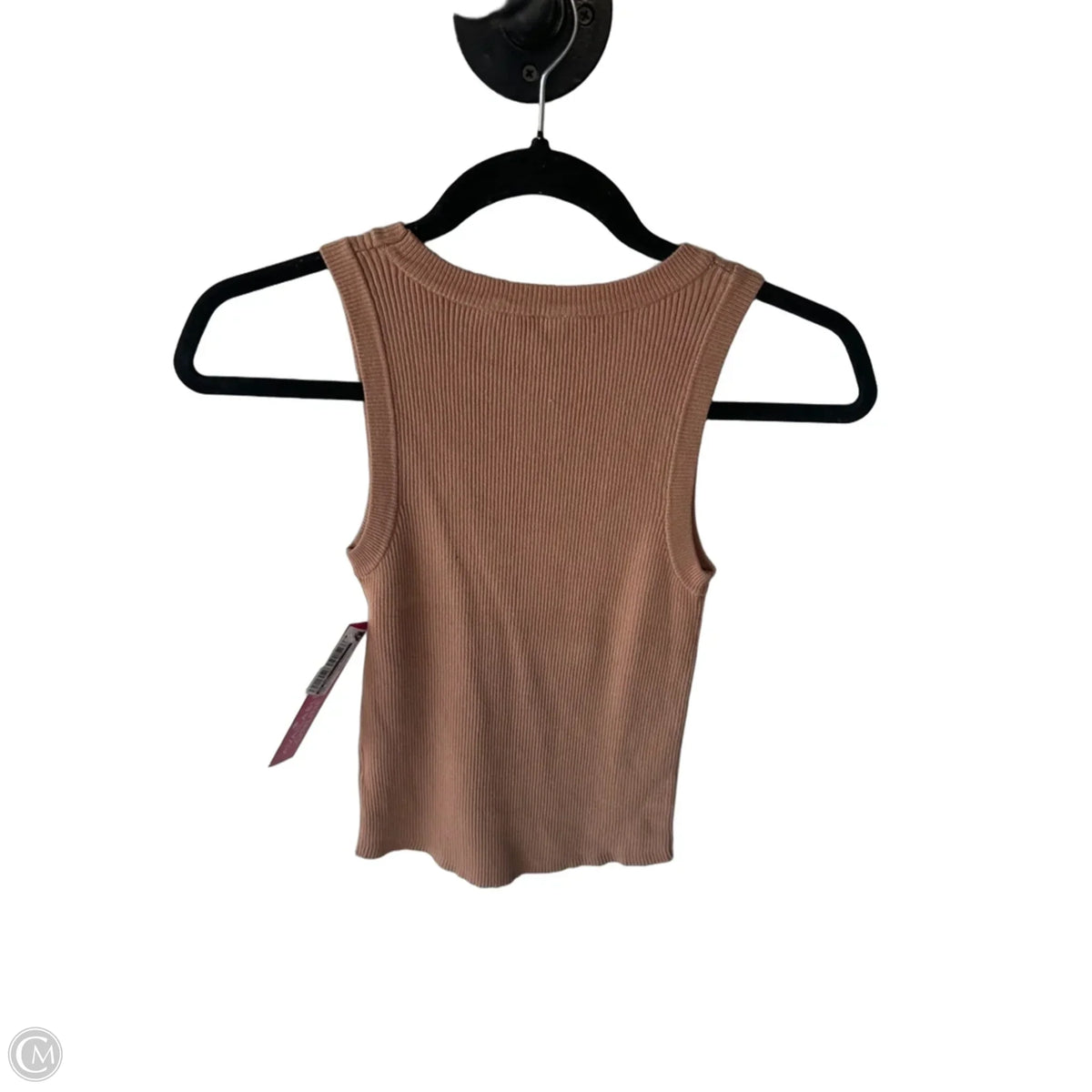 Top Sleeveless Basic By Be Cool In Tan, Size: M