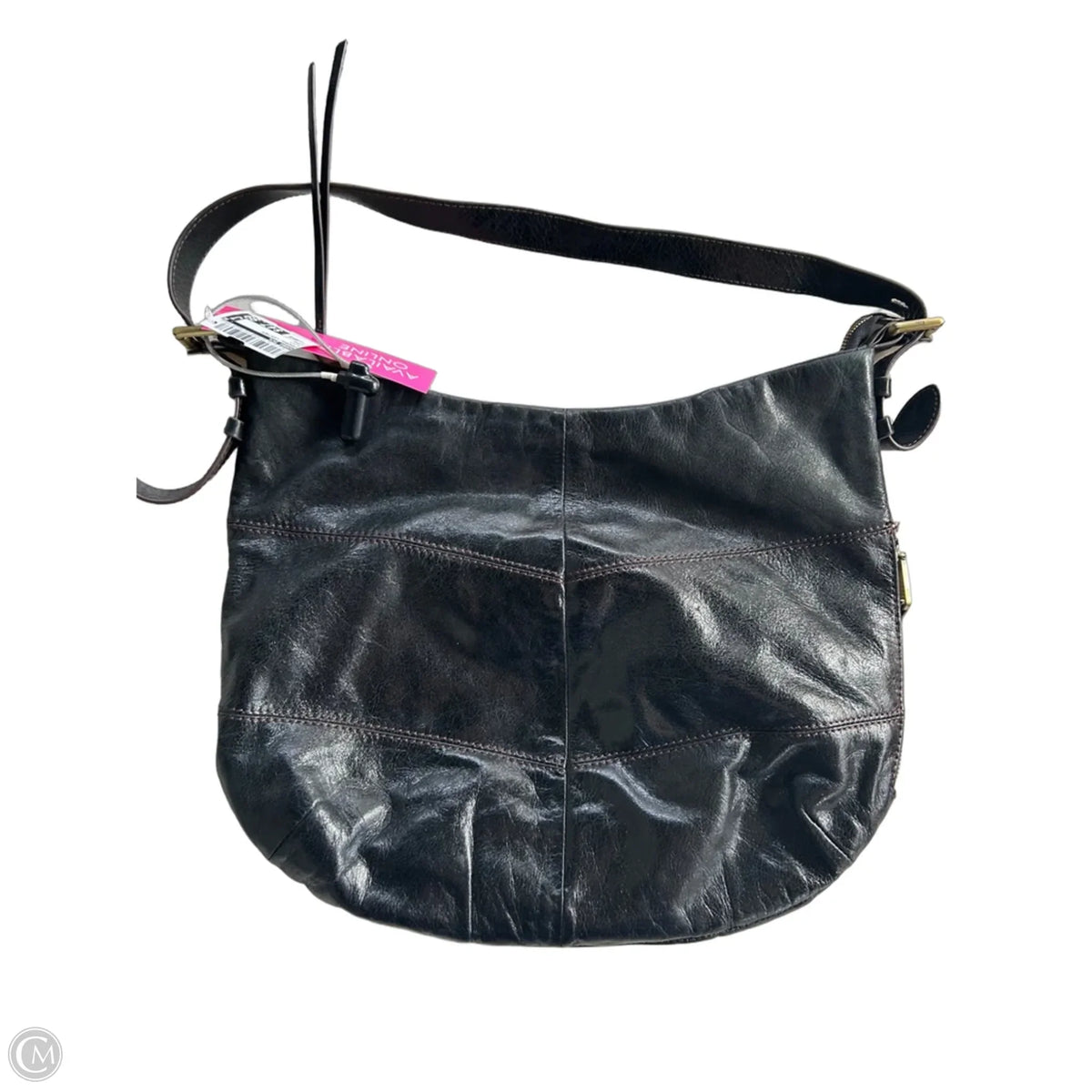 Handbag Leather By Hobo Intl, Size: Large