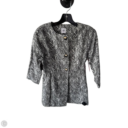 Blazer By Cabi In Grey & White, Size: Xs