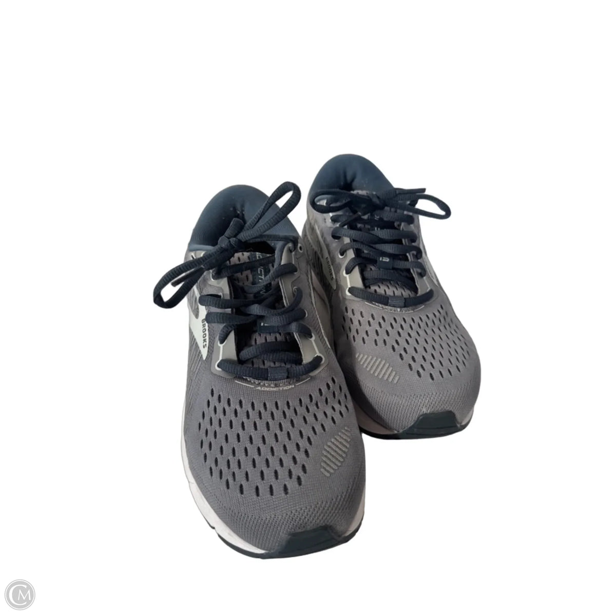 Shoes Athletic By Brooks In Blue & Grey, Size: 8