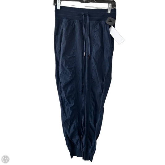 Athletic Pants By Lululemon In Blue, Size: 4