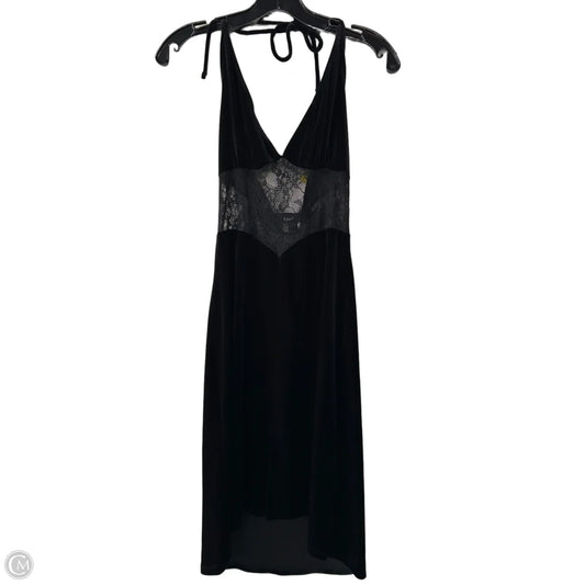 Dress Party Midi By Bebe In Black, Size: S