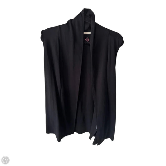 Vest Other By Isaac Mizrahi Live Qvc In Black, Size: L