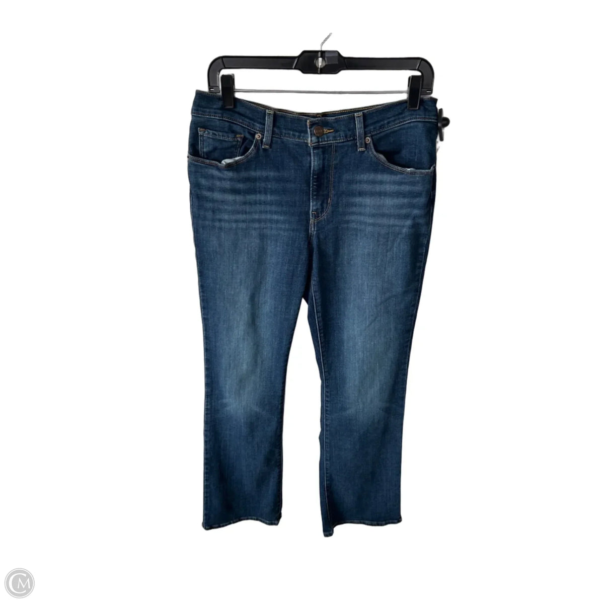 Jeans Boot Cut By Levis In Blue Denim, Size: 8