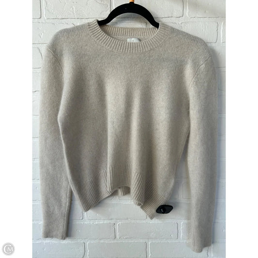 Sweater Cashmere By J By Joie In Cream, Size: Xl