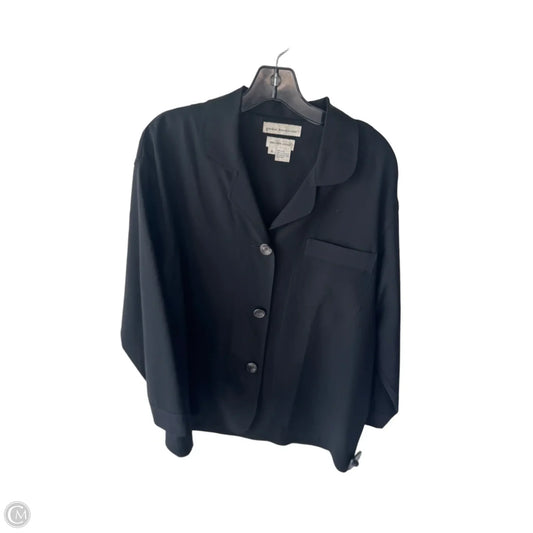 Coat Wool By Saks Fifth Avenue In Black, Size: S
