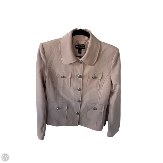 Blazer Designer By Karl Lagerfeld In Pink, Size: S