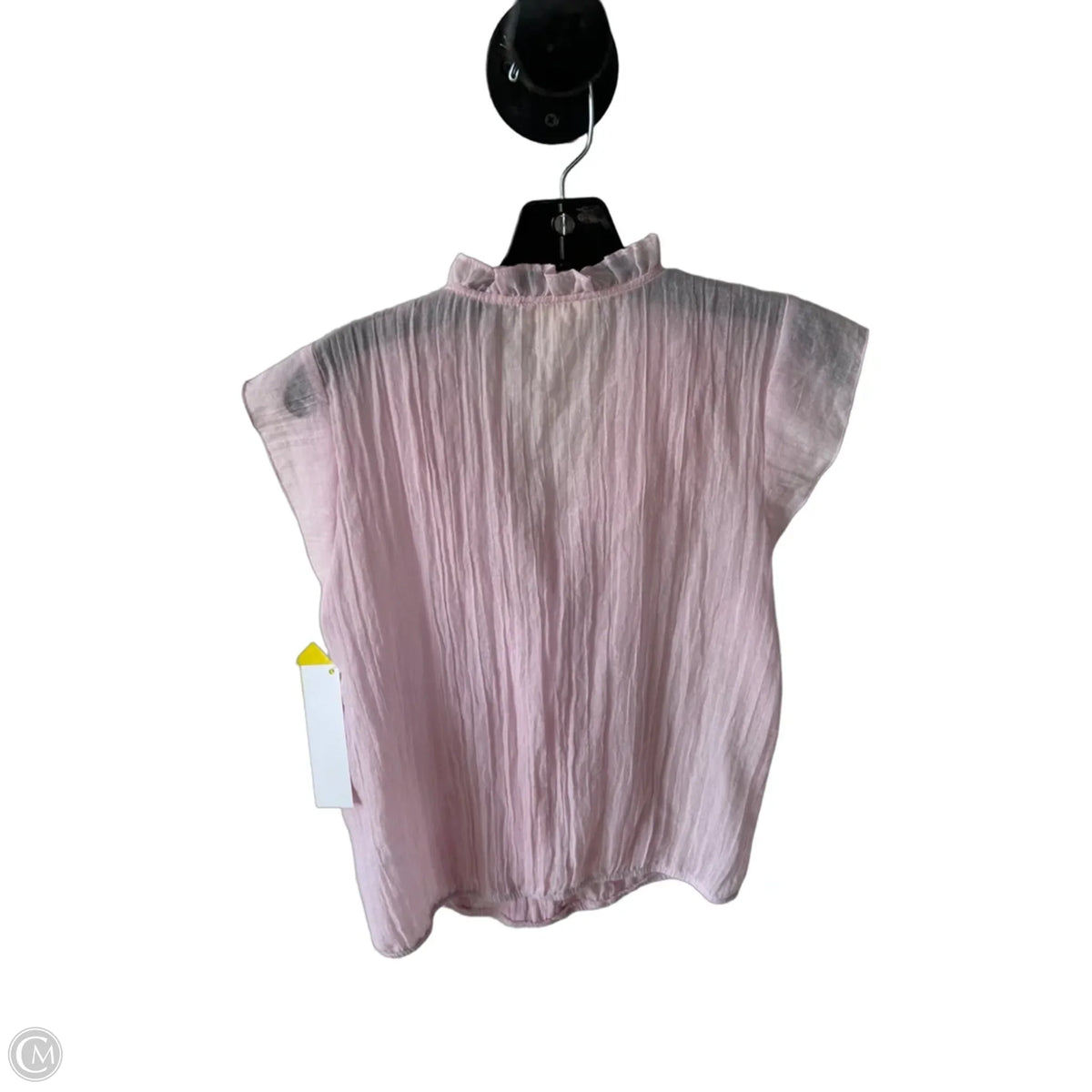 Top Short Sleeve By Tamara H In Pink, Size: M