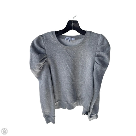 Sweatshirt Designer By Rebecca Minkoff In Grey, Size: M