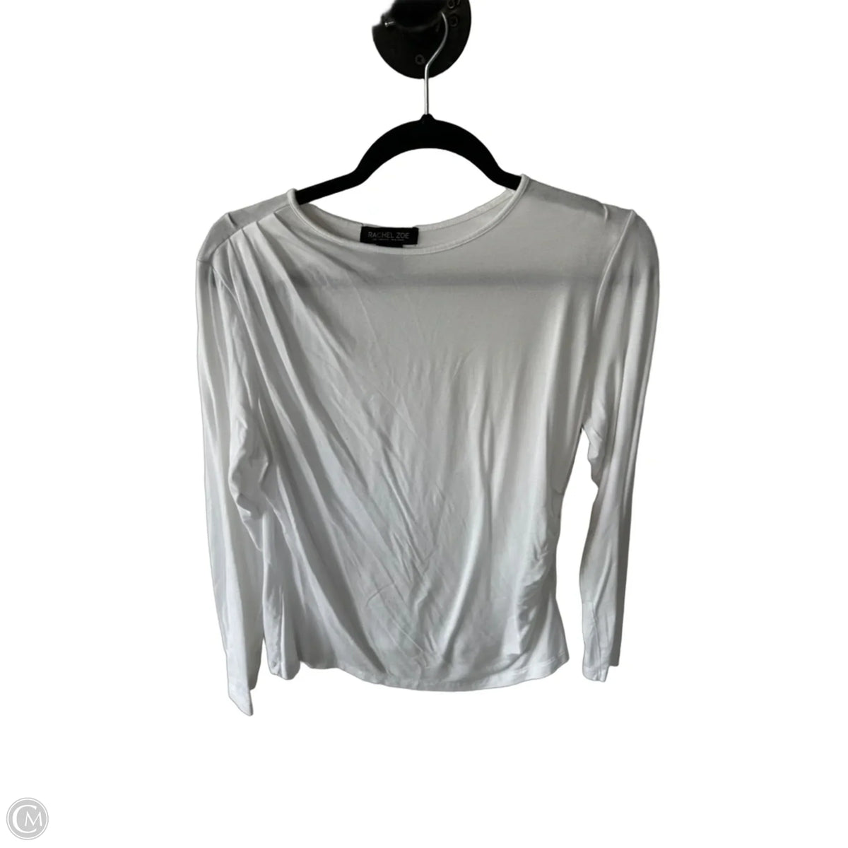 Top Long Sleeve Basic By Rachel Zoe In White, Size: L