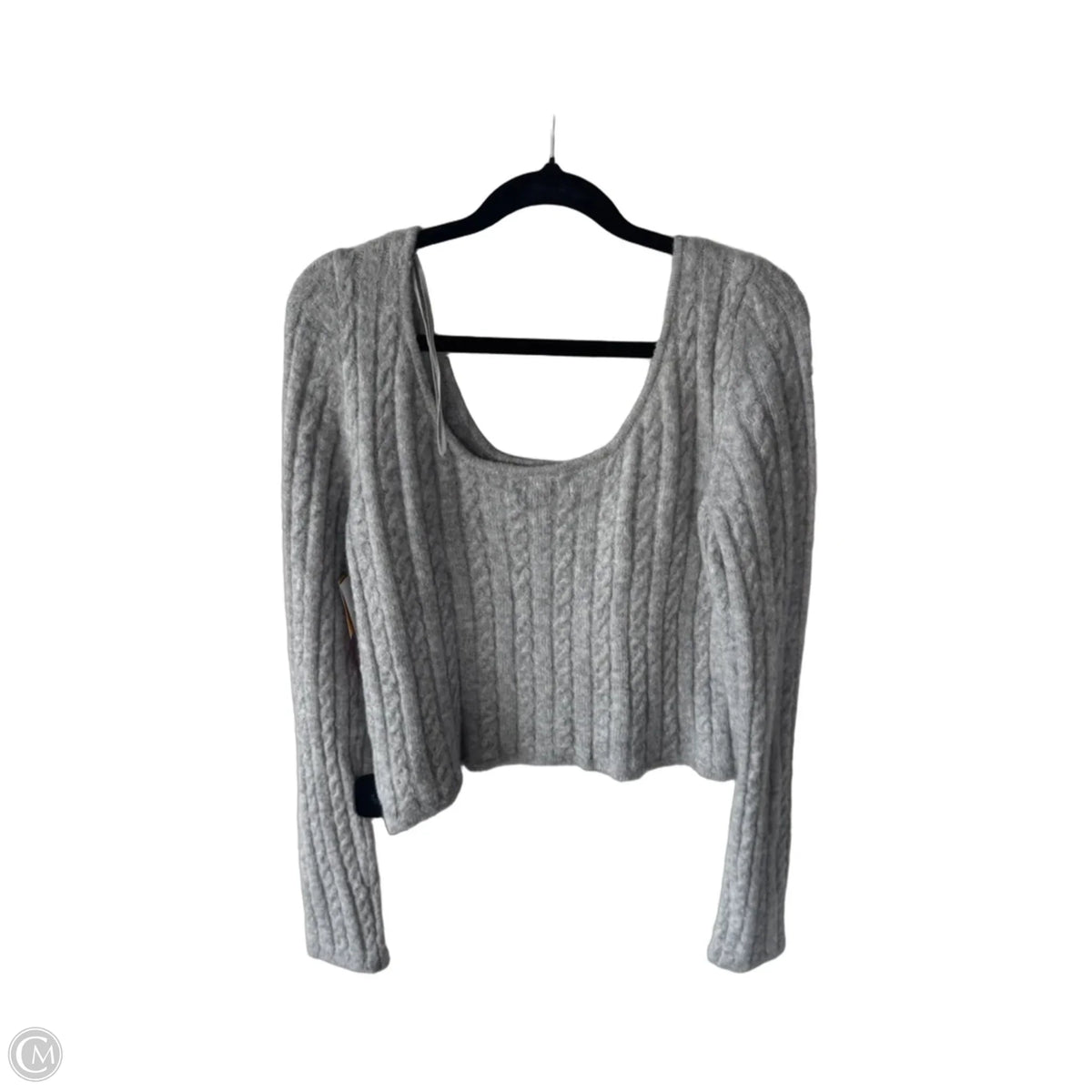 Sweater By American Eagle In Grey, Size: L