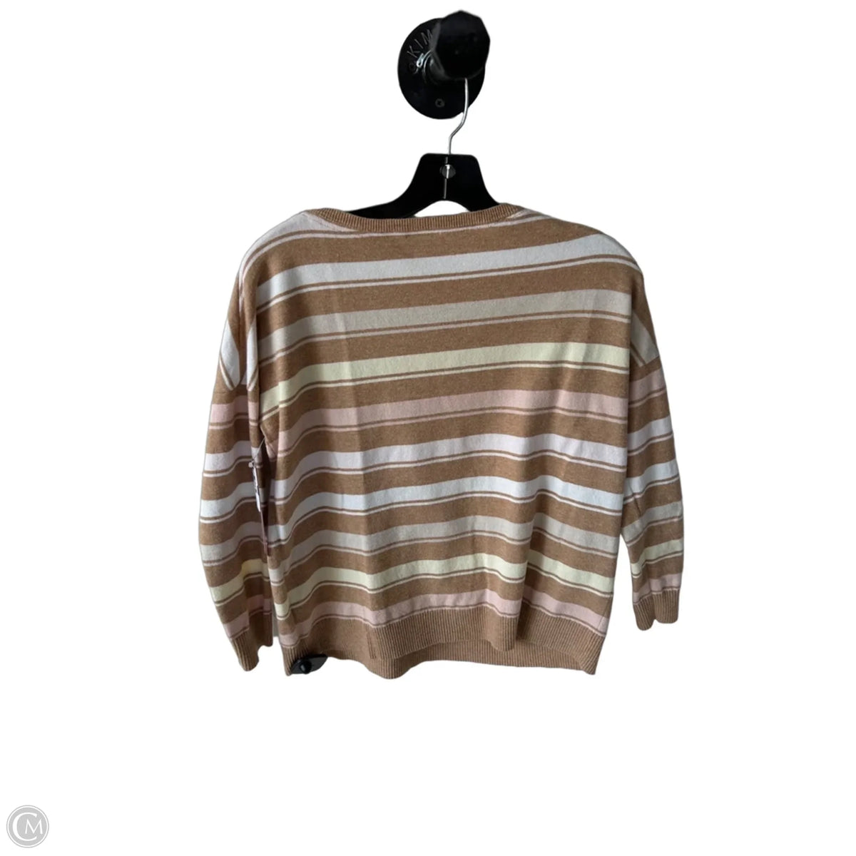 Sweater By J. Jill In Pink & Tan, Size: Sp