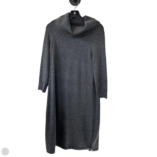 Dress Sweater By Talbots In Grey, Size: M