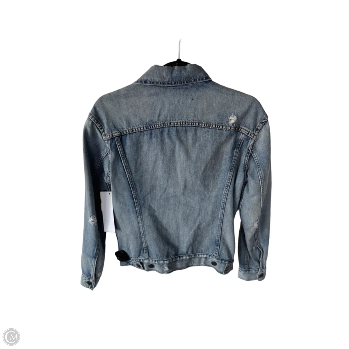 Jacket Denim By Able In Blue Denim, Size: S