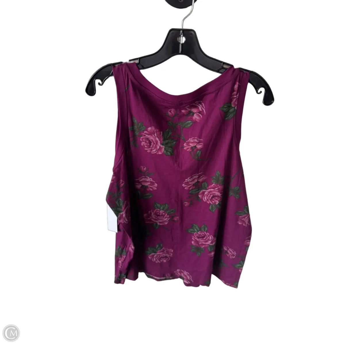 Top Sleeveless Basic By Torrid In Green & Purple, Size: 1x