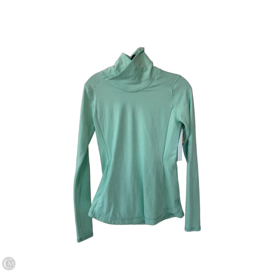 Athletic Top Long Sleeve Collar By Calia In Green, Size: Xs