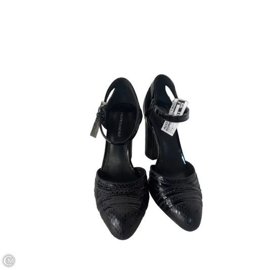 Shoes Heels Block By Saks Fifth Avenue In Navy, Size: 6