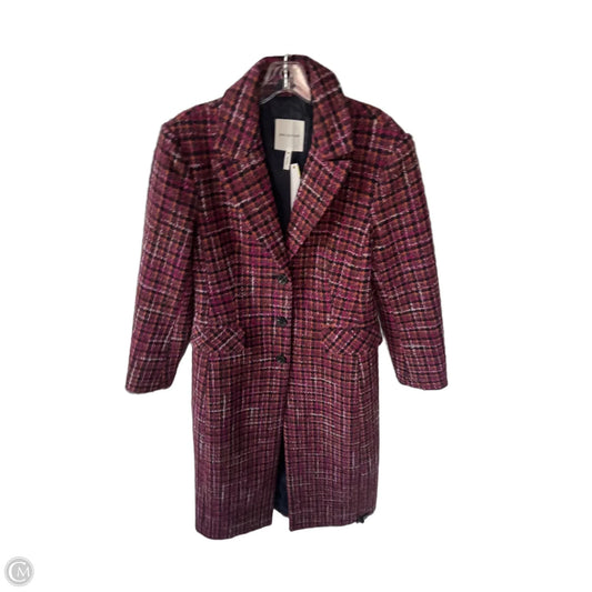 Coat Peacoat By Avec Les Filles In Blue & Pink, Size: 0