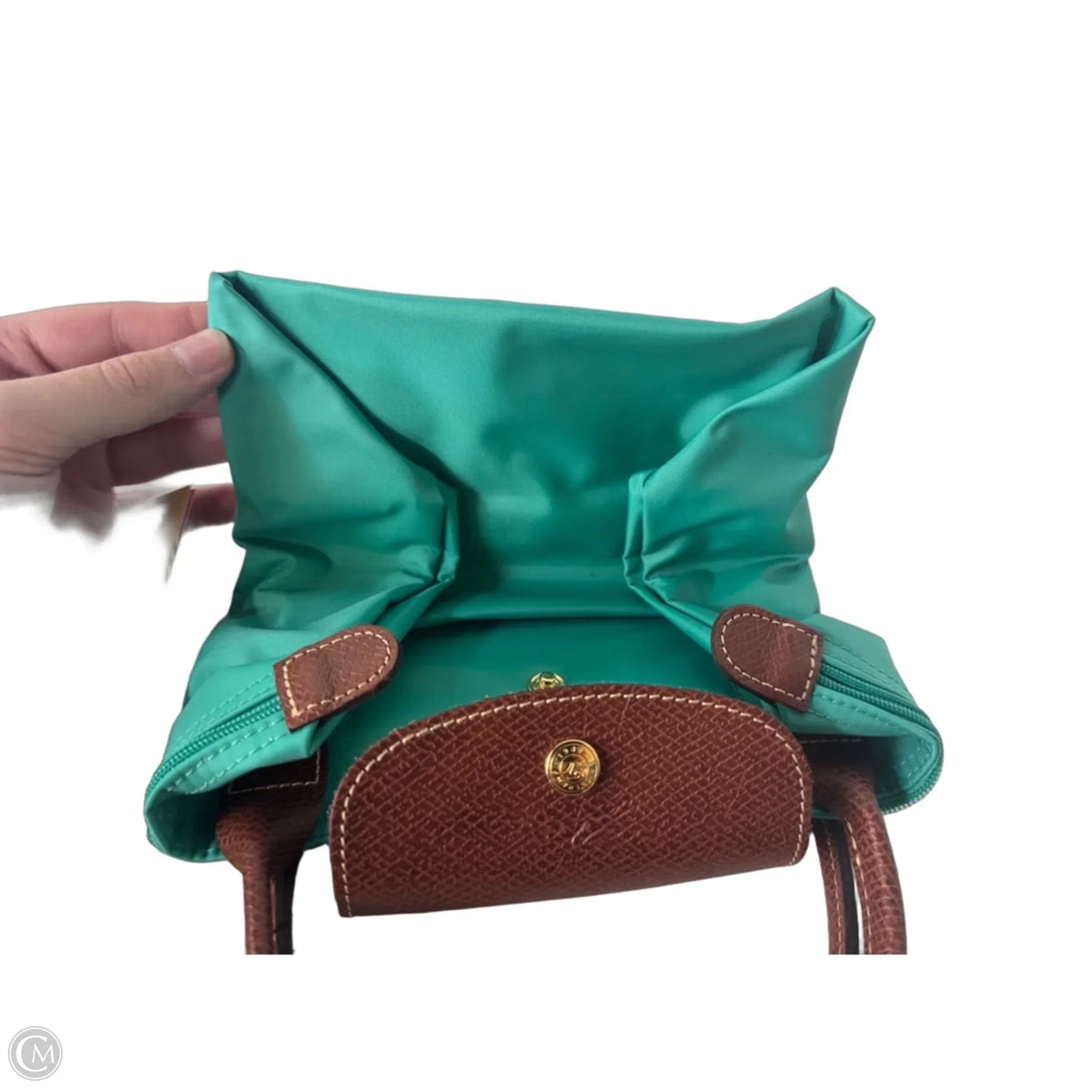 Handbag Designer By Longchamp, Size: Small