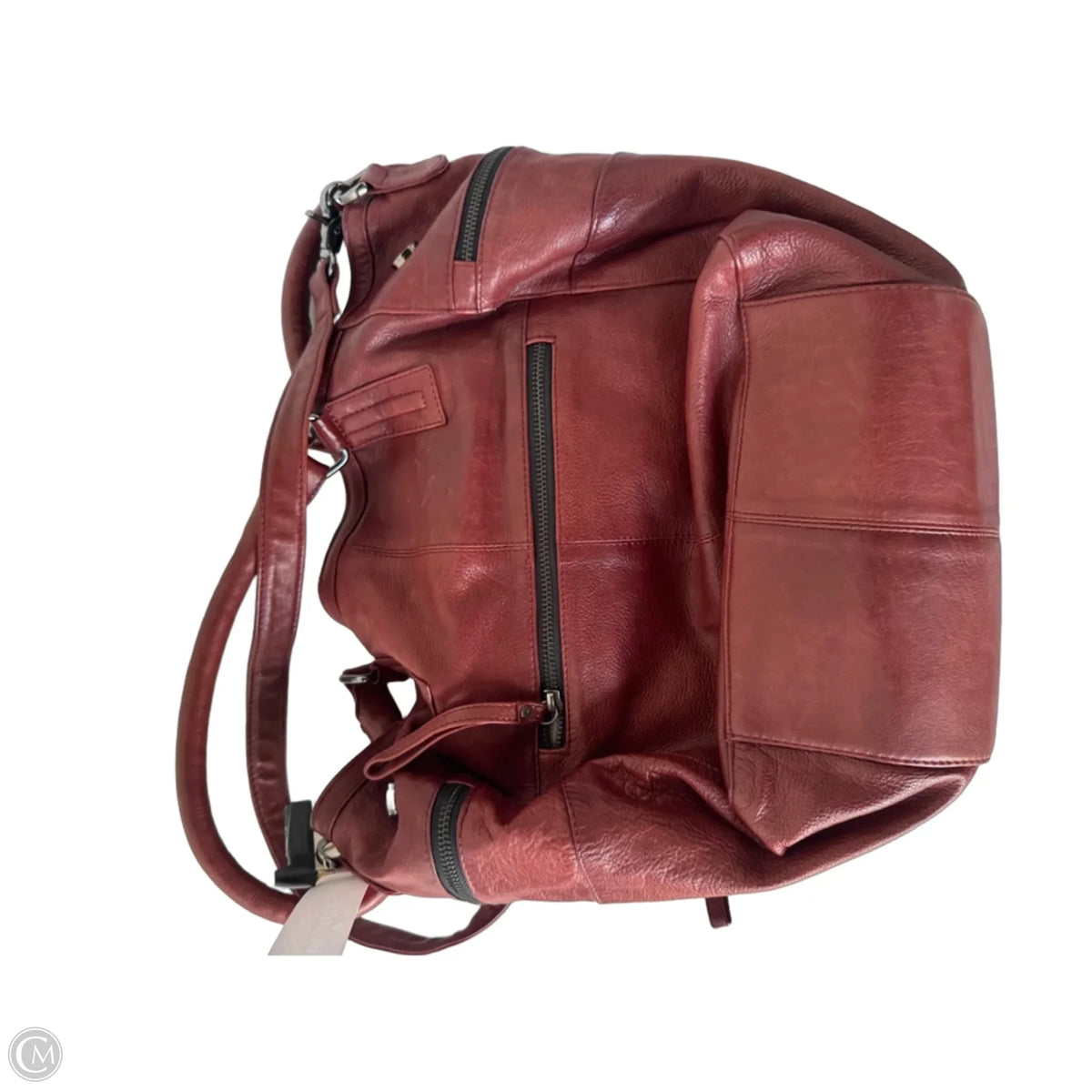 Tote Leather By Cmb, Size: Medium