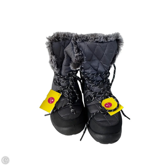 Boots Snow By Cme In Black & Grey, Size: 6.5