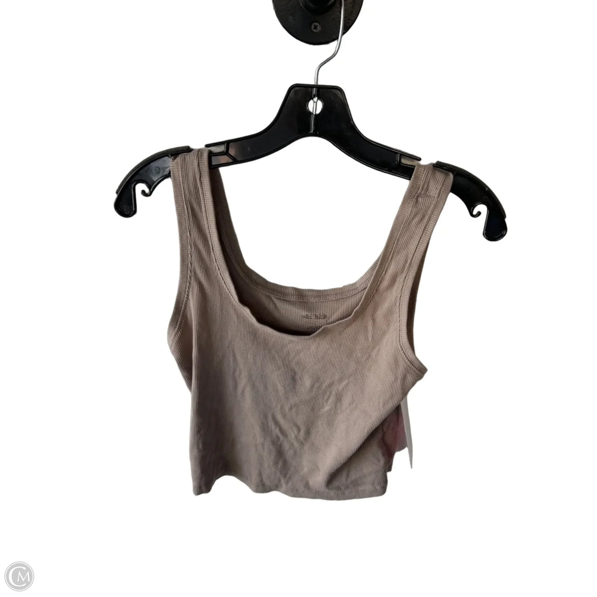 Top Sleeveless Basic By Wild Fable In Tan, Size: L