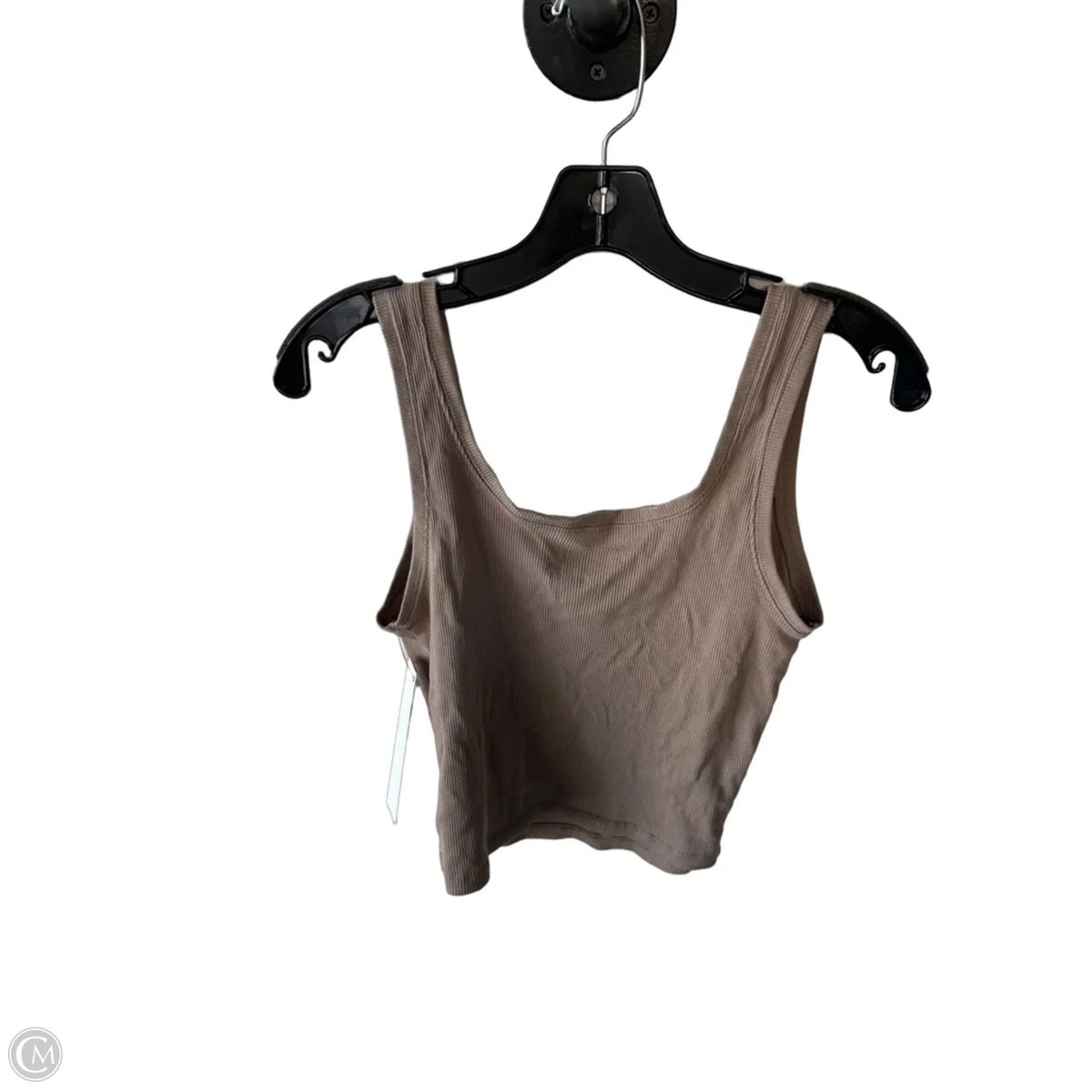 Top Sleeveless Basic By Wild Fable In Tan, Size: L