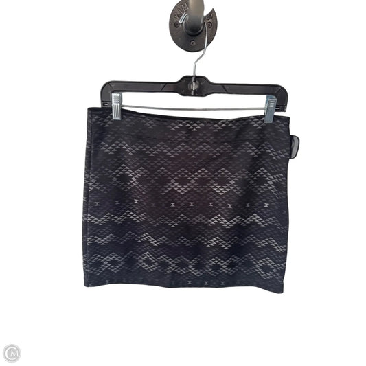 Athletic Skirt By Athleta In Black & Grey, Size: M