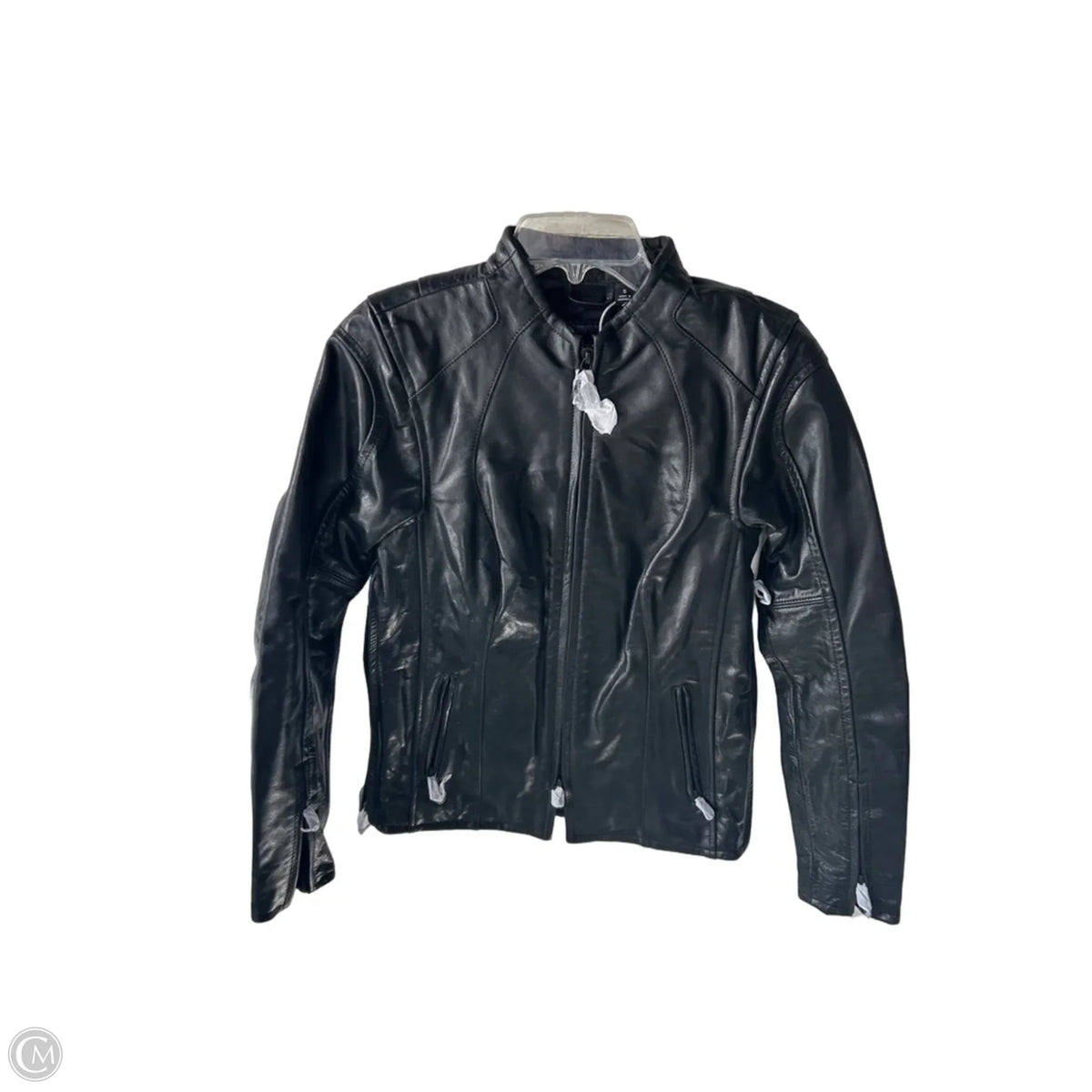 Jacket Leather By Harley Davidson In Black, Size: S
