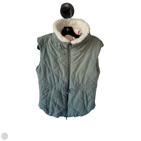 Vest Puffer & Quilted By Avalanche In Green, Size: S