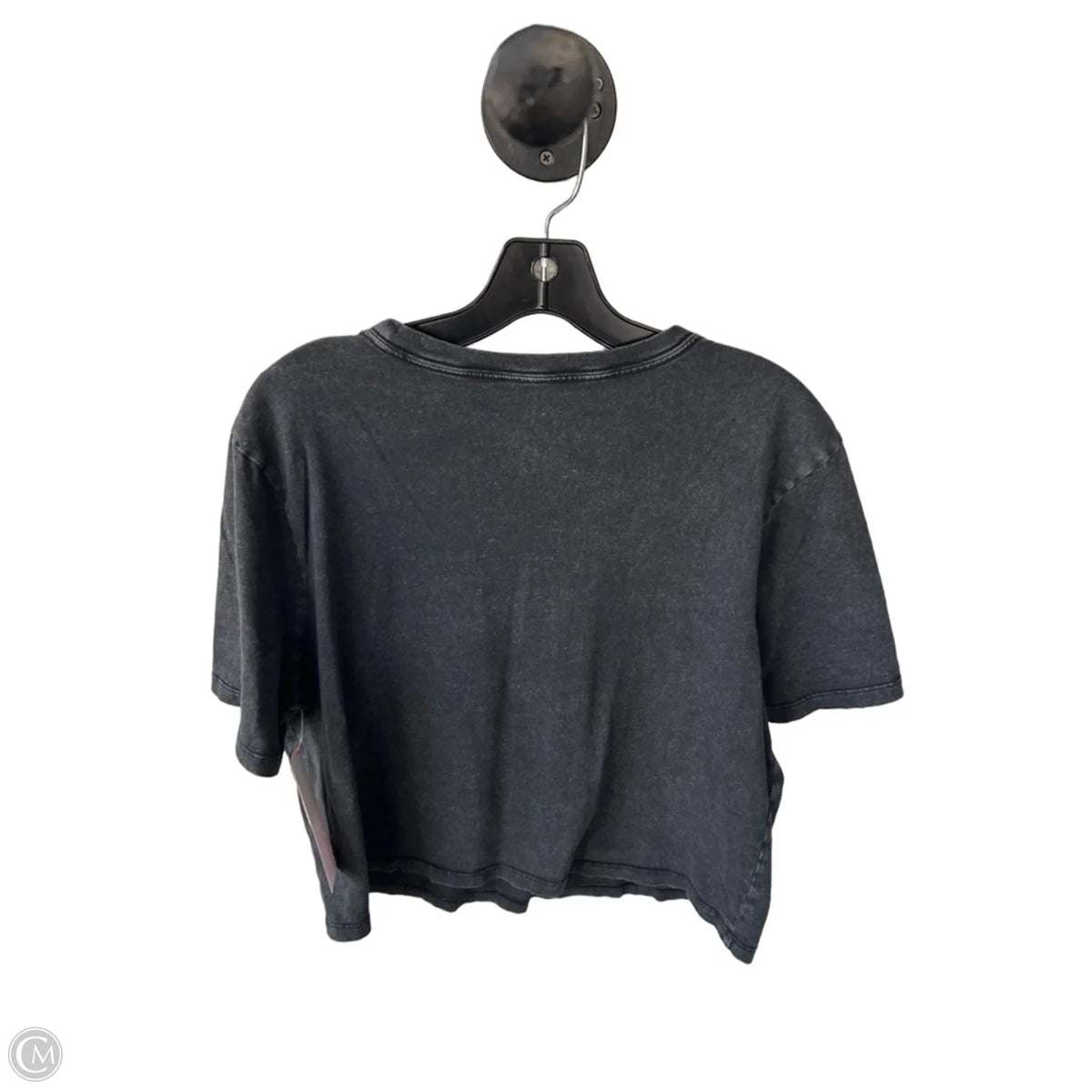 Top Short Sleeve Basic By Clothes Mentor In Grey, Size: S