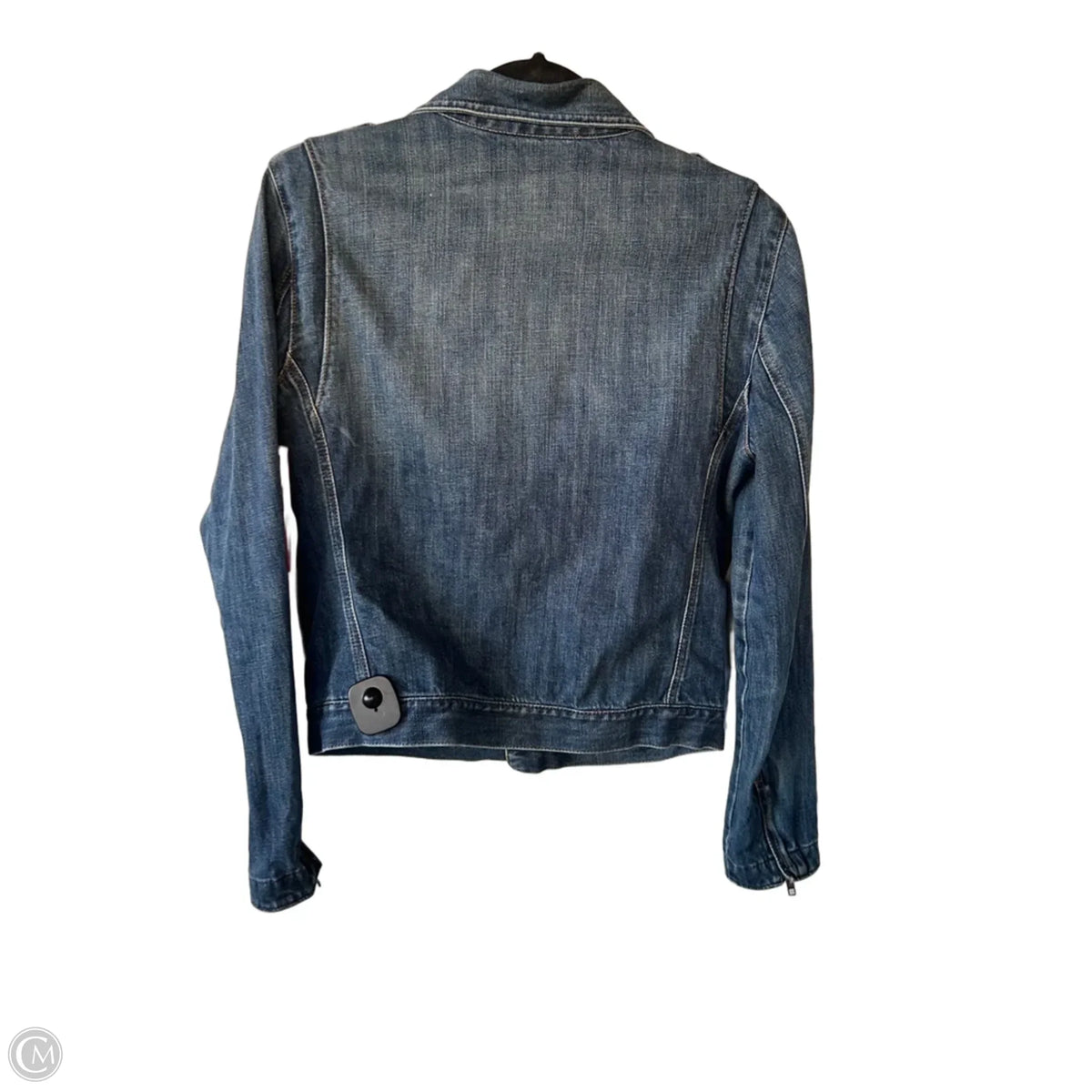 Jacket Denim By Gap In Blue Denim, Size: M