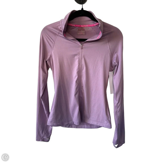 Athletic Jacket By Juicy Couture In Purple, Size: S