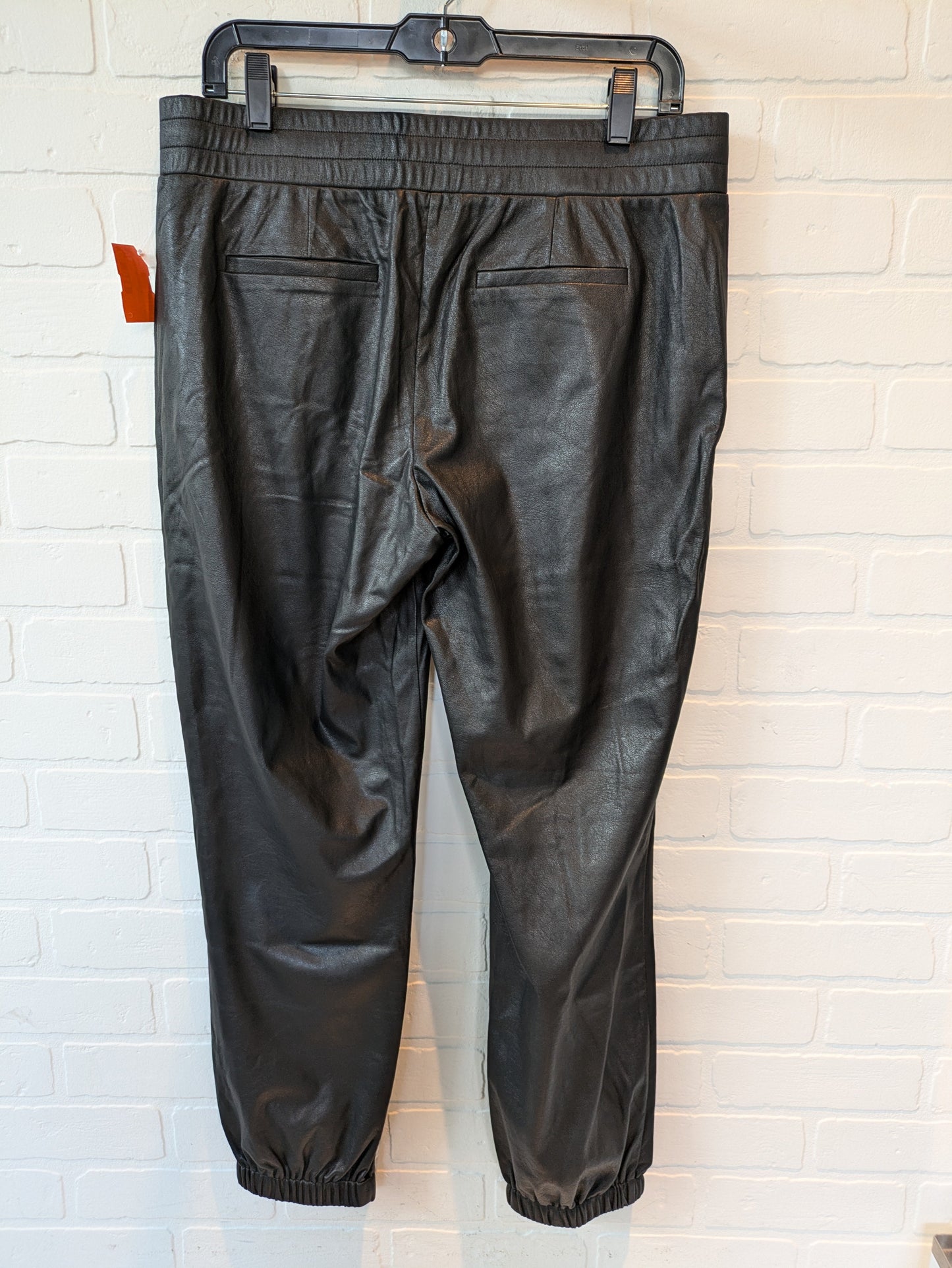Black Pants Joggers Clothes Mentor, Size 12