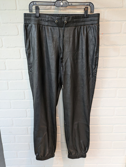 Black Pants Joggers Clothes Mentor, Size 12