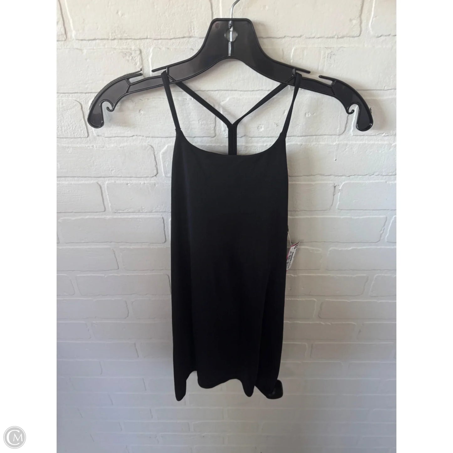 Athletic Top Short Sleeve By Lululemon In Black, Size: S