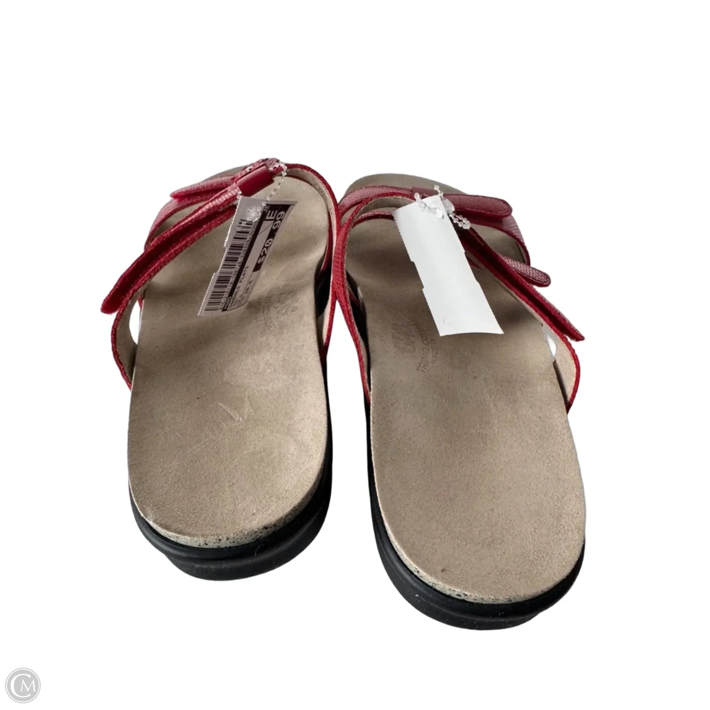 Sandals Flats By Sas In Red, Size: 10.5