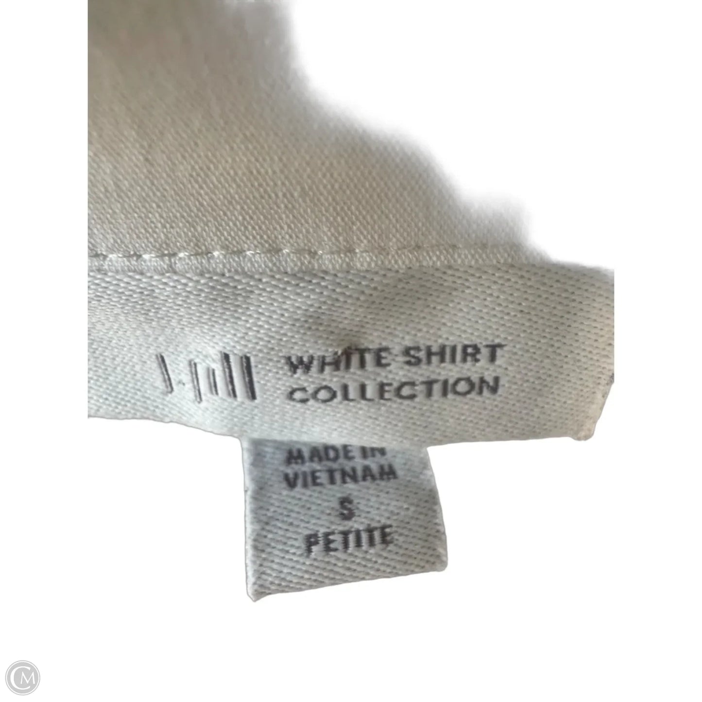 Blouse Long Sleeve By J. Jill In White, Size: Sp