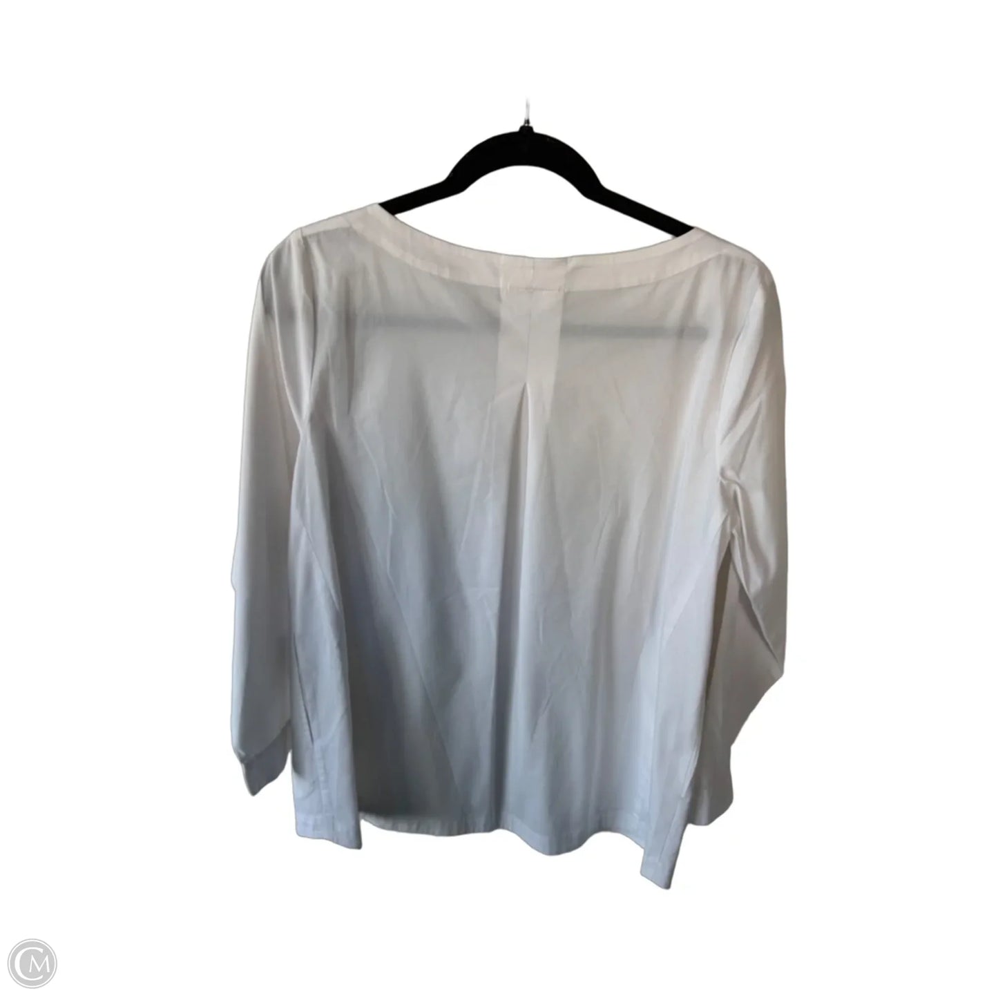 Blouse Long Sleeve By J. Jill In White, Size: Sp
