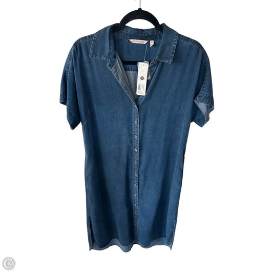 Dress Casual Midi By Soft Surroundings In Blue Denim, Size: Mp