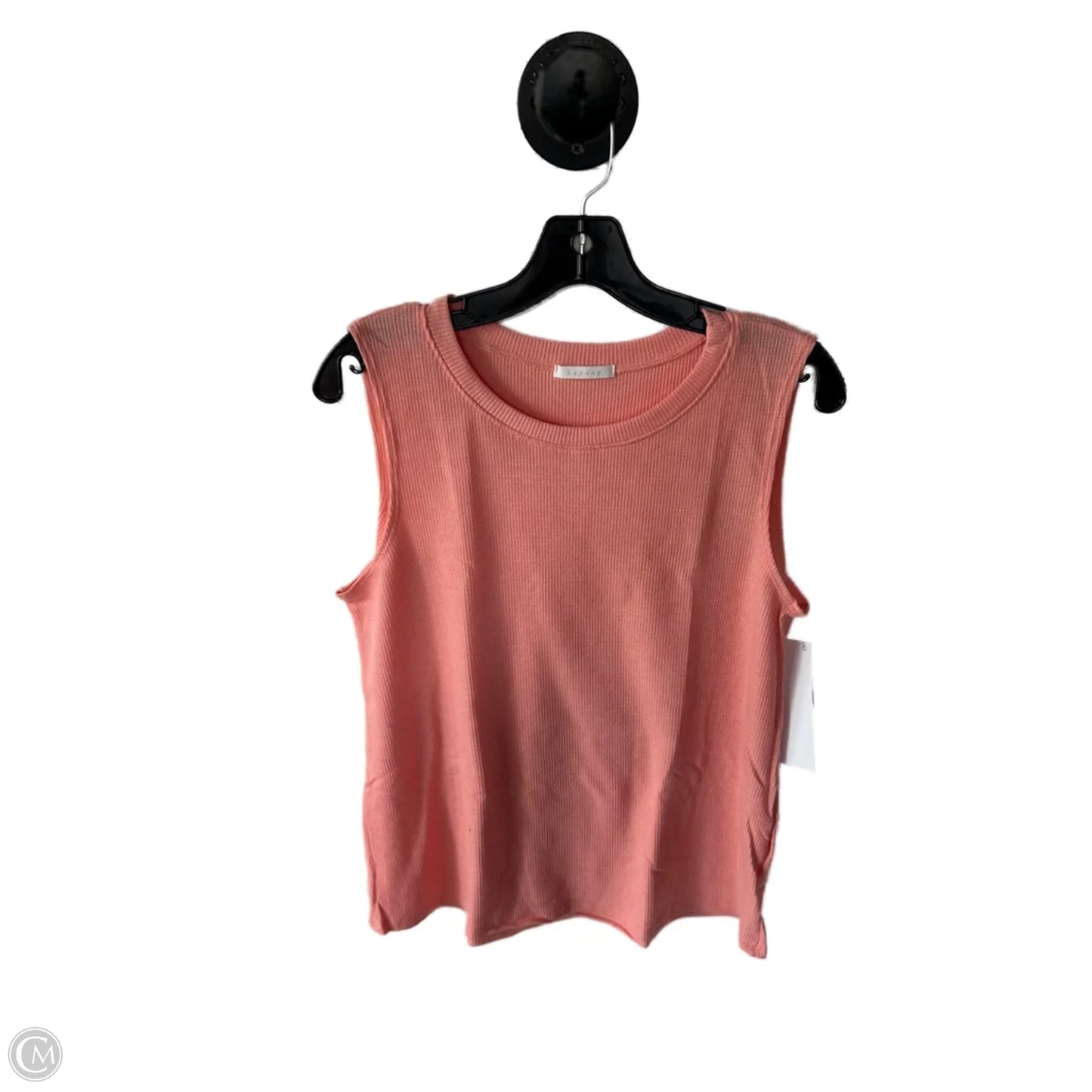Top Sleeveless By Clothes Mentor In Coral, Size: M