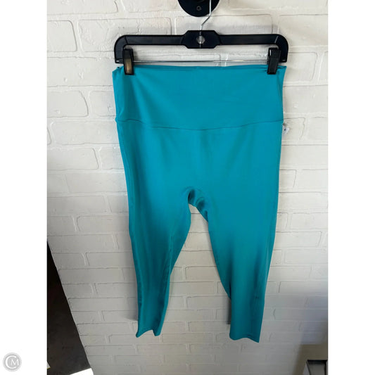 Pants Leggings By Zenana In Blue, Size: 18