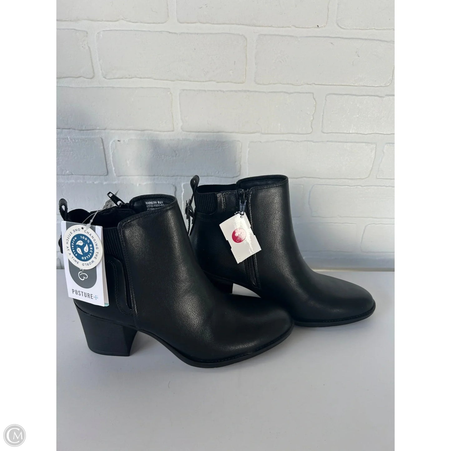 Boots Ankle Heels By Bare Traps In Black, Size: 8.5