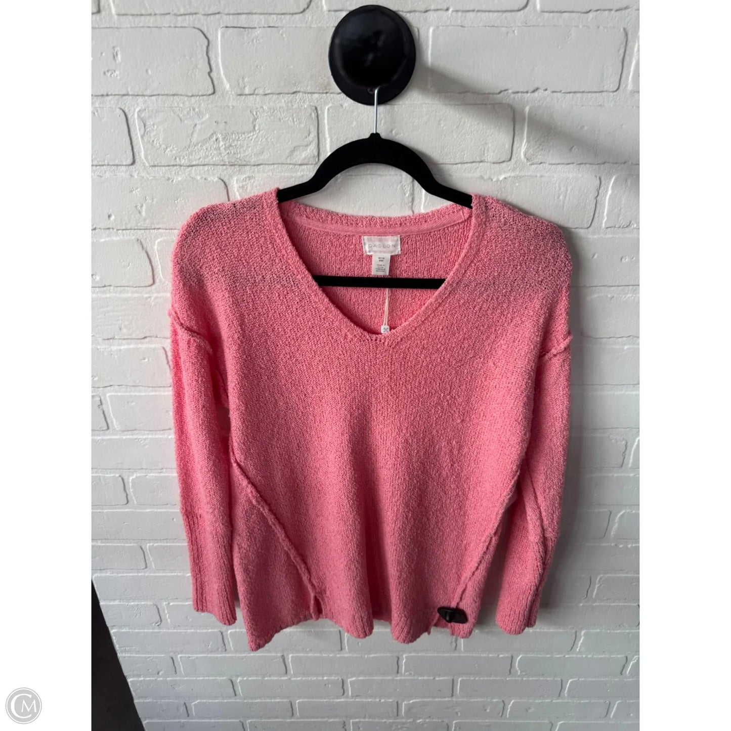 Sweater By Caslon In Pink, Size: Xxsp