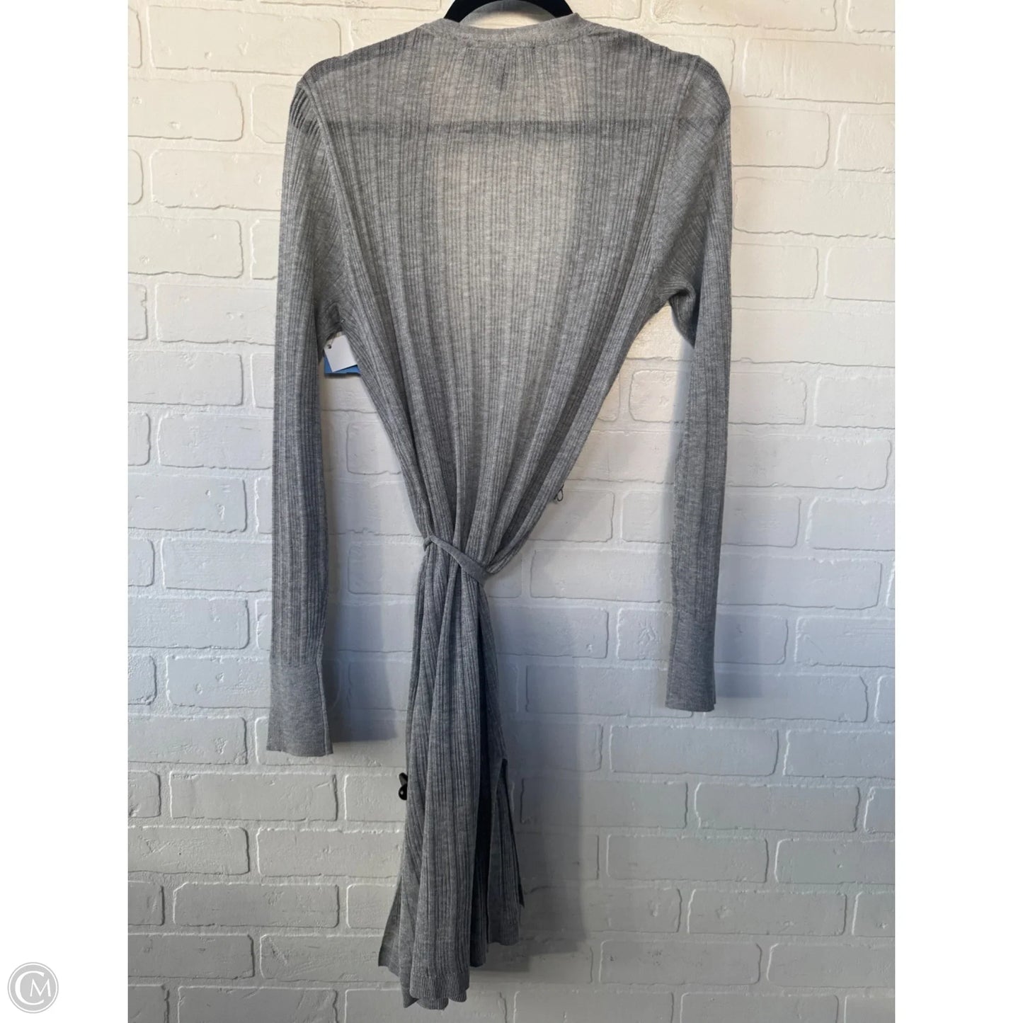 Sweater Cardigan By White House Black Market In Grey, Size: M