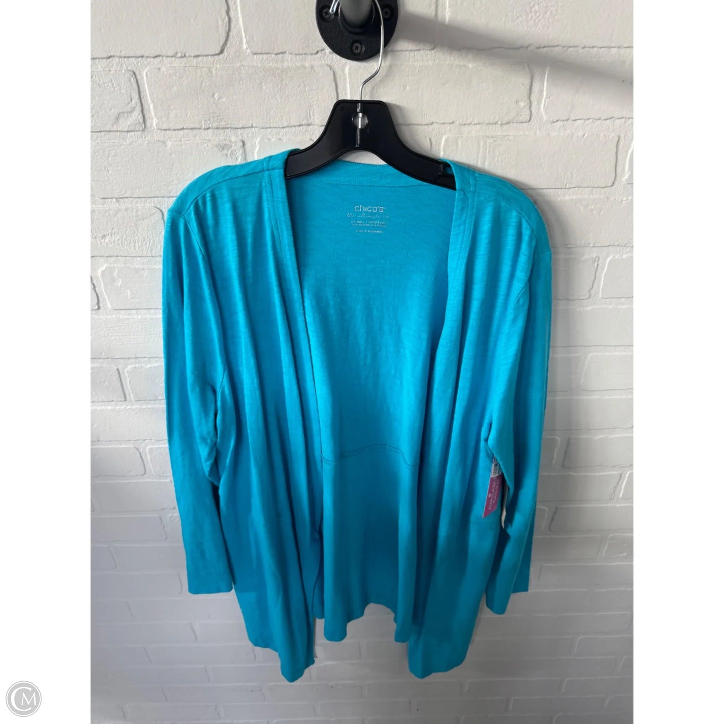 Cardigan By Chicos In Blue, Size: L