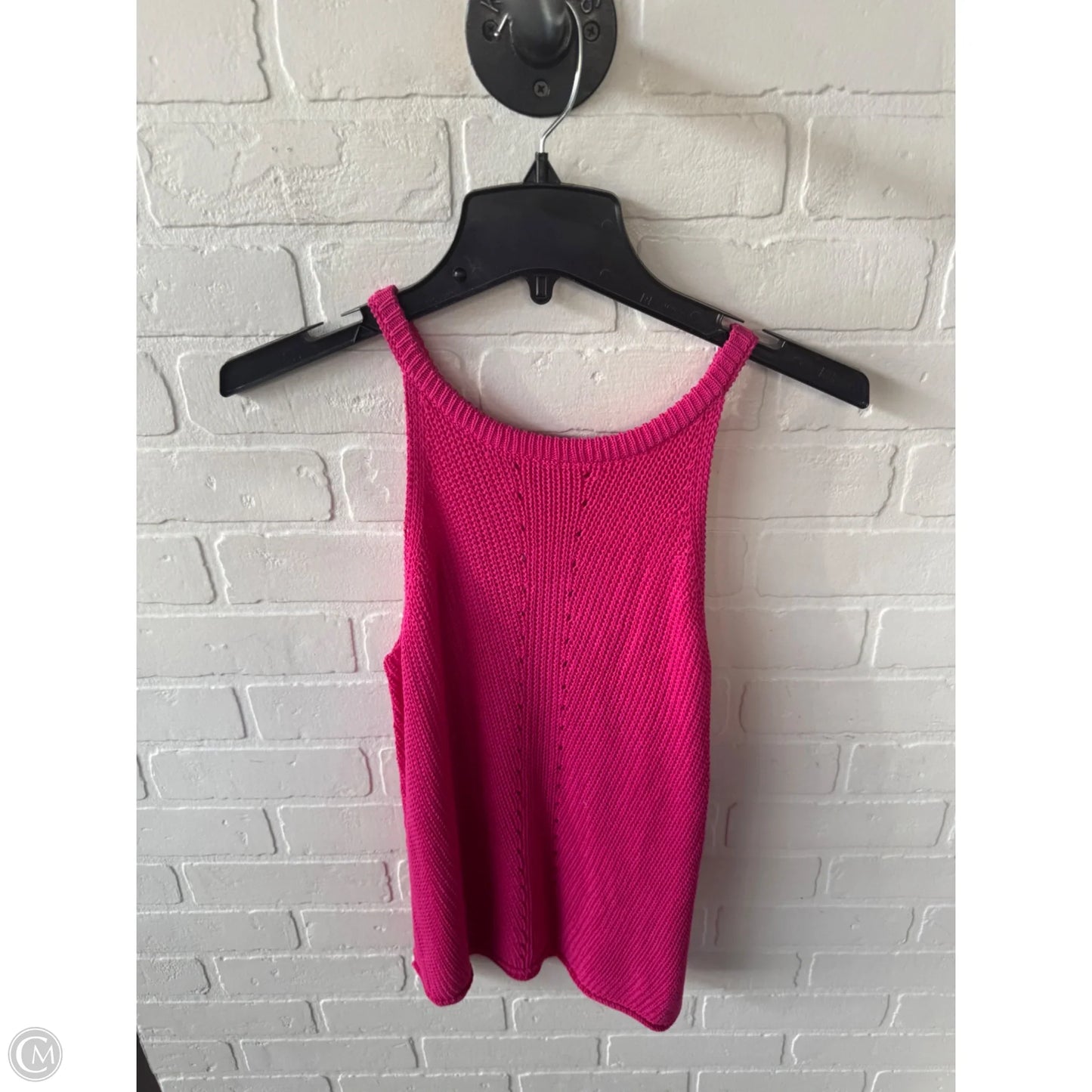 Vest Sweater By Ee Some In Pink, Size: M