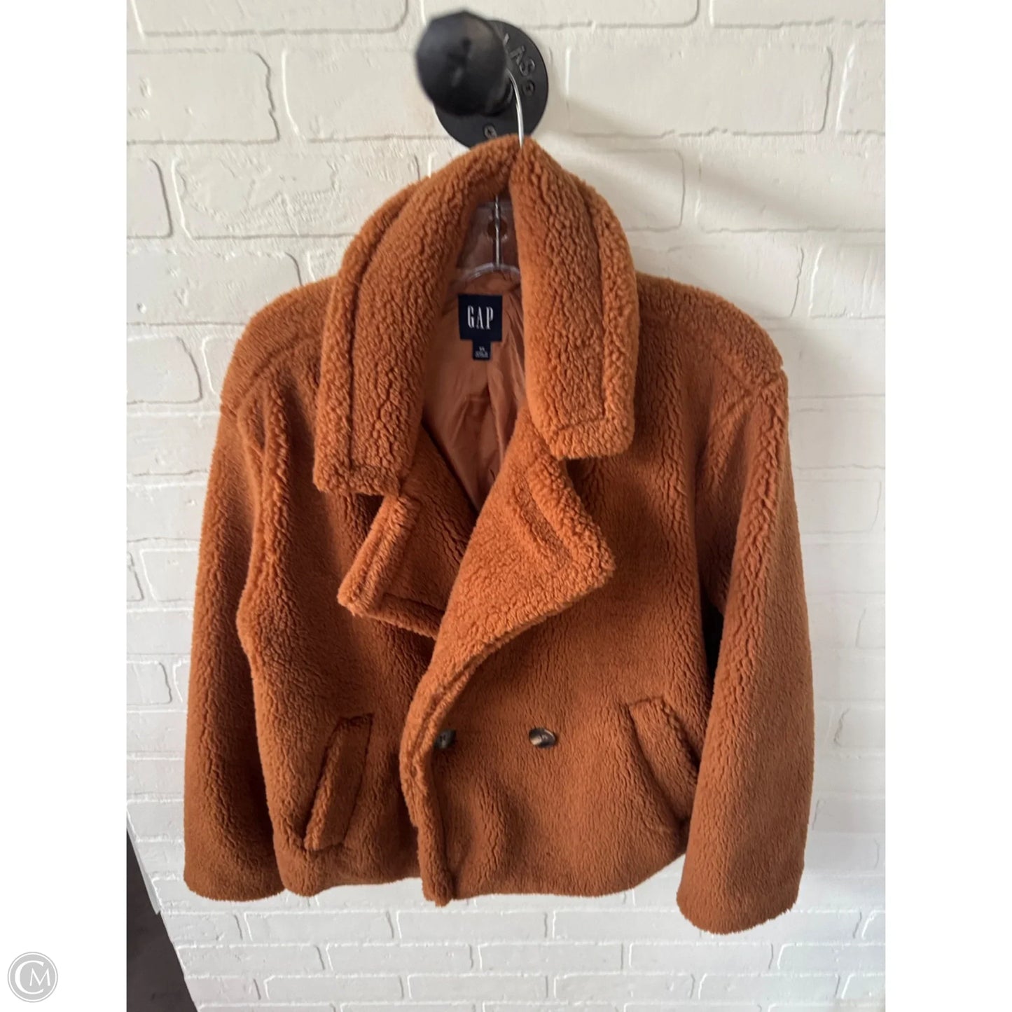 Coat Other By Gap In Brown, Size: Xs