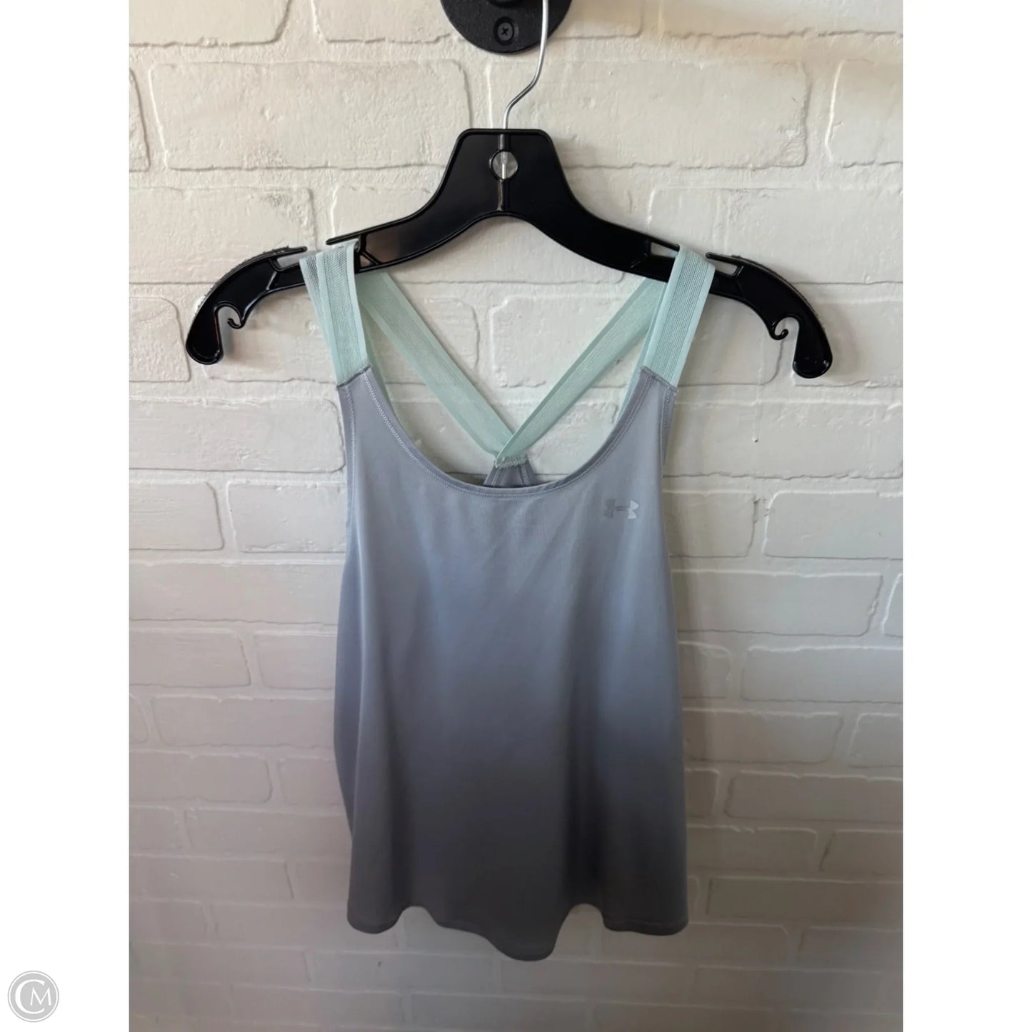 Athletic Tank Top By Under Armour In Grey, Size: S